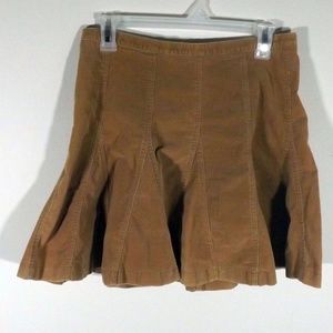 Delia A-Line Flare Tan Skirt Size 5/6